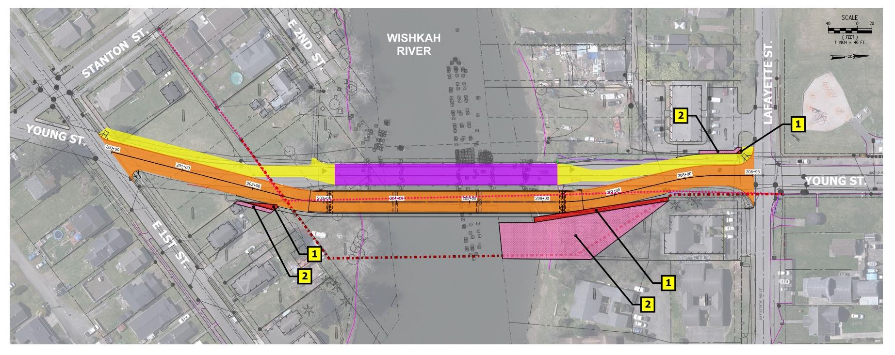 Option 2b property impacts.