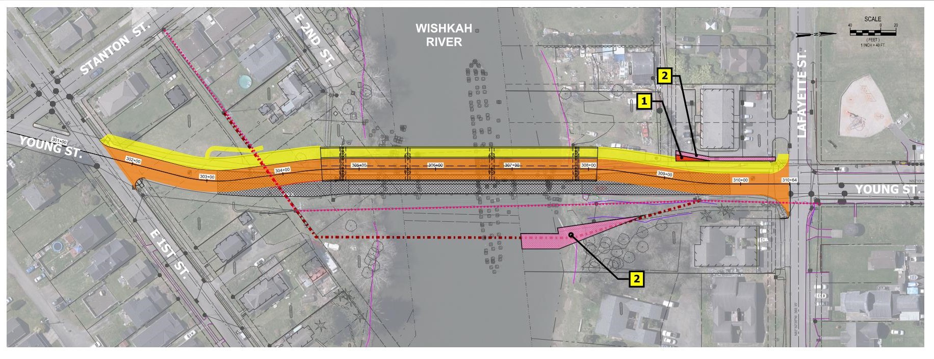 Option 3c property impacts