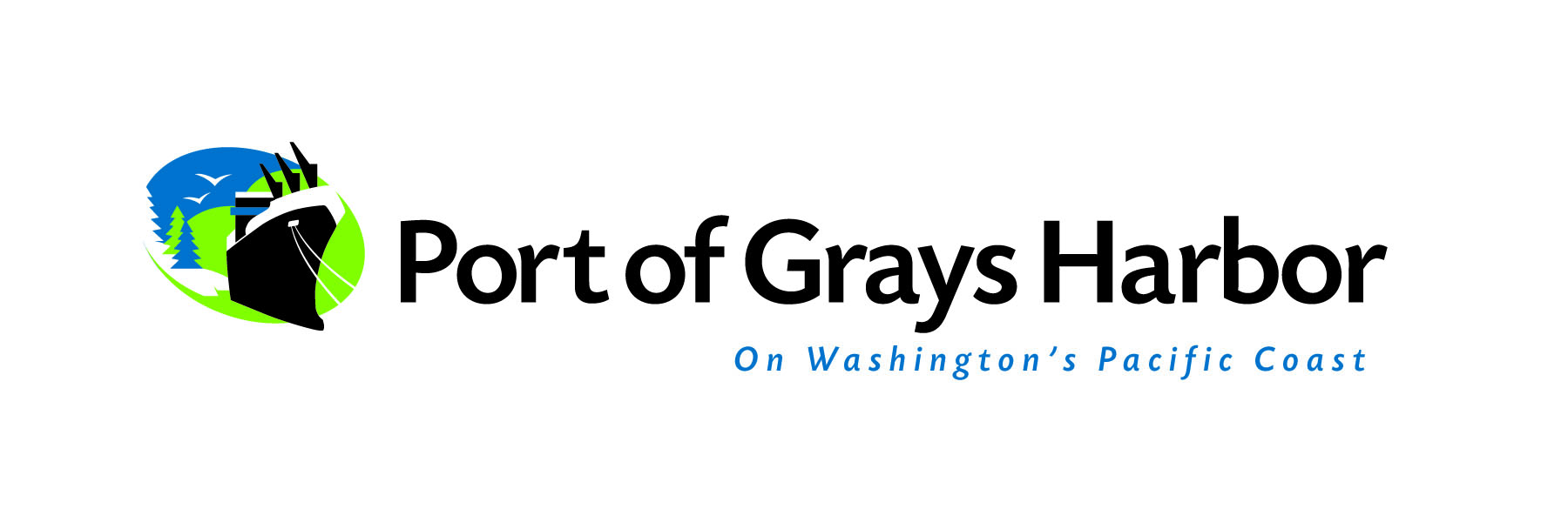 Logotipo del puerto de Grays Harbor
